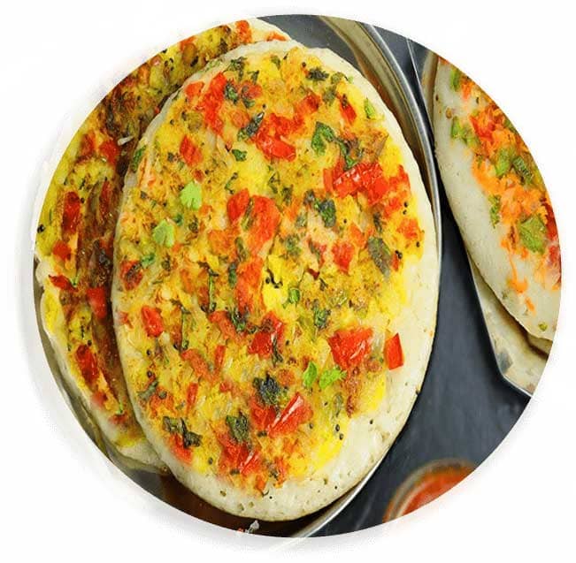 Mixed Vegetable Uttapam